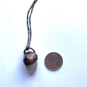 Copper & Spirit Quartz pendant necklace